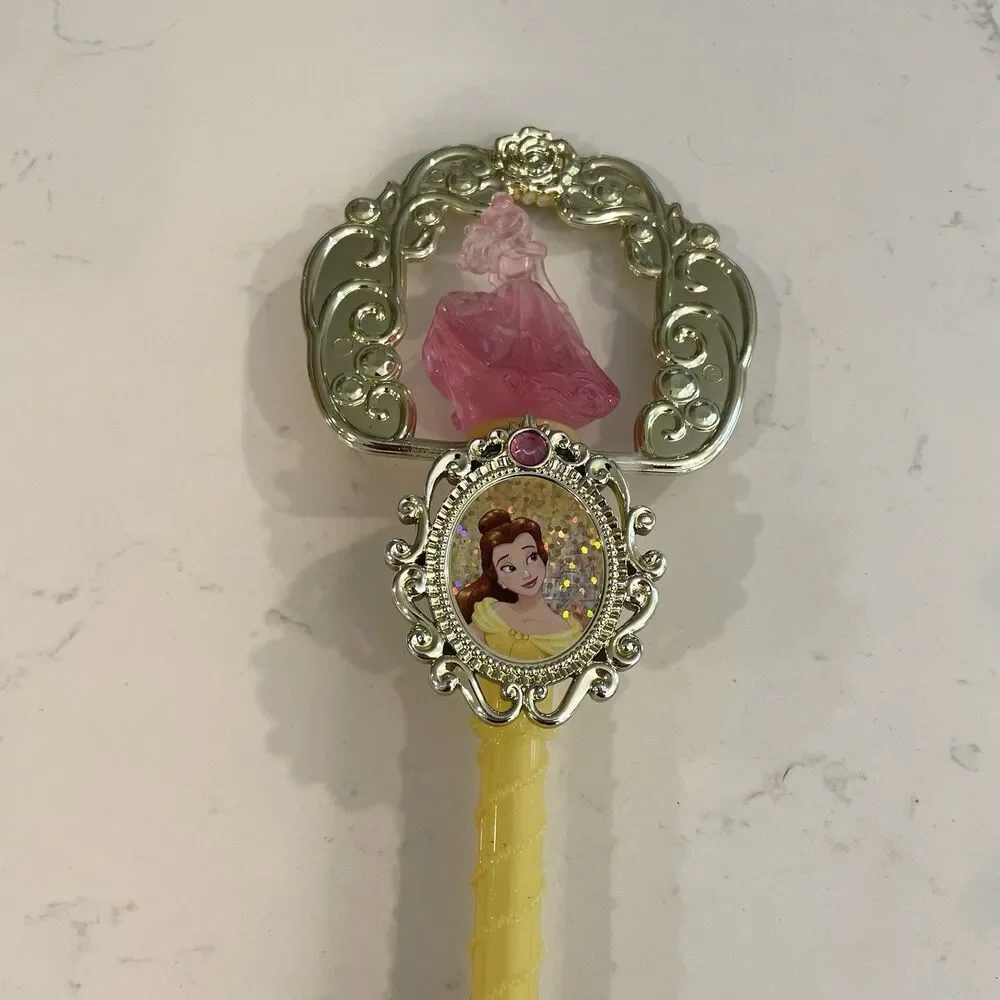 Disney Princess Beauty And The Beast Belle Explore Your World Wand Jewel Spin